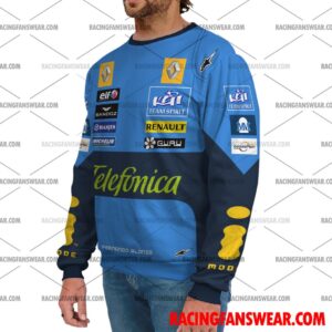 Fernando Alonso Formula One Racing 2005 Telefónica Uniform Apparel Clothes Sweatshirt Zip Pop Top Hoodie T-Shirt Long Pant 12 Formula One store - Loyal fans of Fernando Alonso's Unisex Hoodie,Unisex Pop Top Hoodie,Unisex Zip Hoodie,Unisex T-Shirt,Unisex Sweatshirt,Unisex Long Pants,Kid Hoodie,Kid Zip Hoodie,Kid T-Shirt,Kid Sweatshirt,Kid Long Pants:vintage formula one racing suit,uniform,apparel,shirts,merch,hoodie,jackets,shorts,sweatshirt,outfits,clothes