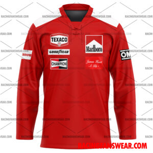 James Hunt Formula Racing Uniform Clothes Baseball Jersey Hockey Jersey 3 Formula One store - Loyal fans of James Hunt's Unisex Baseball Jerseys,Kid Baseball Jerseys,Youth Baseball Jerseys,Men's Hockey Jerseys,WoMen's Hockey Jerseys,Youth's Hockey Jerseys:vintage formula one racing suit,uniform,apparel,shirts,merch,hoodie,jackets,shorts,sweatshirt,outfits,clothes