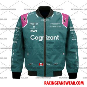 Lance Stroll Formula Racing 2022 Uniform Clothes Bomber Thick Coat Sleeveless Hoodie Hooded T-Shirt 2 Formula One store - Loyal fans of Lance Stroll's Bomber Jacket,Unisex Thick Coat,Unisex Sleeveless Hoodie,Unisex Hooded T-Shirt,Kid Sleeveless Hoodie,Kid Hooded T-Shirts,Kid Thick Coat:vintage formula one racing suit,uniform,apparel,shirts,merch,hoodie,jackets,shorts,sweatshirt,outfits,clothes