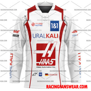 Mick Schumacher Formula Racing 2022 Uniform Clothes Baseball Jersey Hockey Jersey 3 Formula One store - Loyal fans of Mick Schumacher's Unisex Baseball Jerseys,Kid Baseball Jerseys,Youth Baseball Jerseys,Men's Hockey Jerseys,WoMen's Hockey Jerseys,Youth's Hockey Jerseys:vintage formula one racing suit,uniform,apparel,shirts,merch,hoodie,jackets,shorts,sweatshirt,outfits,clothes