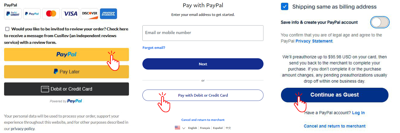 paypal card way2