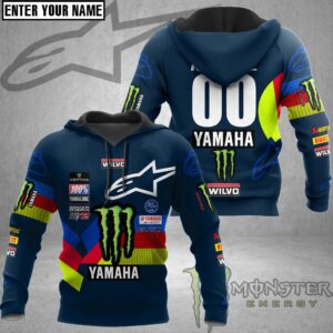 Yamaha Racing Custom Name and Number Uniform Apparel Clothes Sweatshirt Zip Hoodie T-Shirt 3 Yamaha store - Loyal fans of Yamaha's Unisex Hoodie,Unisex Zip Hoodie,Unisex T-Shirt,Unisex Sweatshirt,Unisex Polo Shirt,Kid Hoodie,Kid Zip Hoodie,Kid T-Shirt,Kid Sweatshirt,Kid Polo Shirt:vintage Yamaha shirts,merch,suit,uniform,hoodie,jackets,shorts,sweatshirt,outfits,clothes
