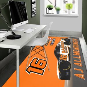 AJ Allmendinger Nascar Racing 2023 Kaulig Racing Barger Precast Carpet Living Room Area Rugs Doormats Blanket Flag Home 3 Nascar store - Loyal fans of AJ Allmendinger's Rug,Doormat,Blanket Microfiber Fleece,Blanket Premium Sherpa,House Flag:vintage nascar racing suit,uniform,apparel,shirts,merch,hoodie,jackets,shorts,sweatshirt,outfits,clothes