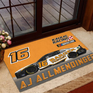 AJ Allmendinger Nascar Racing 2023 Kaulig Racing Barger Precast Carpet Living Room Area Rugs Doormats Blanket Flag Home 6 Nascar store - Loyal fans of AJ Allmendinger's Rug,Doormat,Blanket Microfiber Fleece,Blanket Premium Sherpa,House Flag:vintage nascar racing suit,uniform,apparel,shirts,merch,hoodie,jackets,shorts,sweatshirt,outfits,clothes
