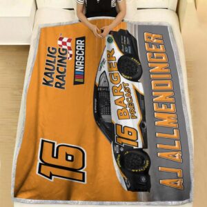 AJ Allmendinger Nascar Racing 2023 Kaulig Racing Barger Precast Carpet Living Room Area Rugs Doormats Blanket Flag Home 9 Nascar store - Loyal fans of AJ Allmendinger's Rug,Doormat,Blanket Microfiber Fleece,Blanket Premium Sherpa,House Flag:vintage nascar racing suit,uniform,apparel,shirts,merch,hoodie,jackets,shorts,sweatshirt,outfits,clothes