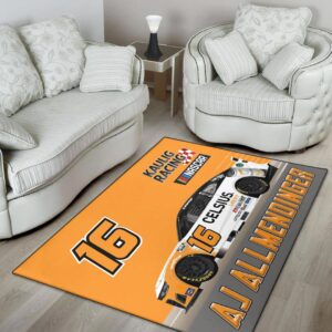AJ Allmendinger Nascar Racing 2024 Kaulig Racing Celsius Carpet Living Room Area Rugs Doormats Blanket Flag Home 2 Nascar store - Loyal fans of AJ Allmendinger's Rug,Doormat,Blanket Microfiber Fleece,Blanket Premium Sherpa,House Flag:vintage nascar racing suit,uniform,apparel,shirts,merch,hoodie,jackets,shorts,sweatshirt,outfits,clothes