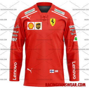Kimi Räikkönen Formula One Racing 2018 Uniform Apparel Clothes Baseball Jersey Hockey Jersey 3 Formula One store - Loyal fans of Kimi Räikkönen's Unisex Baseball Jerseys,Kid Baseball Jerseys,Youth Baseball Jerseys,Men's Hockey Jerseys,WoMen's Hockey Jerseys,Youth's Hockey Jerseys:vintage formula one racing suit,uniform,apparel,shirts,merch,hoodie,jackets,shorts,sweatshirt,outfits,clothes