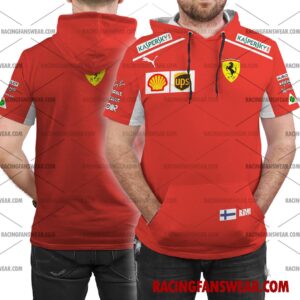 Kimi Räikkönen Formula One Racing 2018 Uniform Apparel Clothes Bomber Thick Coat Sleeveless Hoodie Hooded T-Shirt 7 Formula One store - Loyal fans of Kimi Räikkönen's Bomber Jacket,Unisex Thick Coat,Unisex Sleeveless Hoodie,Unisex Hooded T-Shirt,Kid Sleeveless Hoodie,Kid Hooded T-Shirts,Kid Thick Coat:vintage formula one racing suit,uniform,apparel,shirts,merch,hoodie,jackets,shorts,sweatshirt,outfits,clothes
