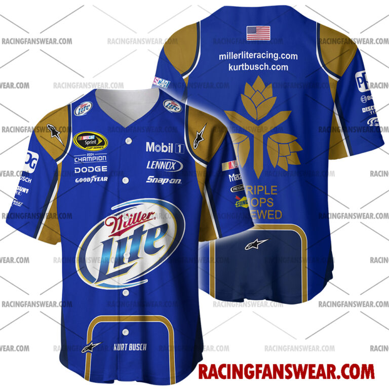 Nascar store - Loyal fans of Kurt Busch's Unisex Baseball Jerseys,Kid Baseball Jerseys,Youth Baseball Jerseys,Men's Hockey Jerseys,WoMen's Hockey Jerseys,Youth's Hockey Jerseys:vintage nascar racing suit,uniform,apparel,shirts,merch,hoodie,jackets,shorts,sweatshirt,outfits,clothes