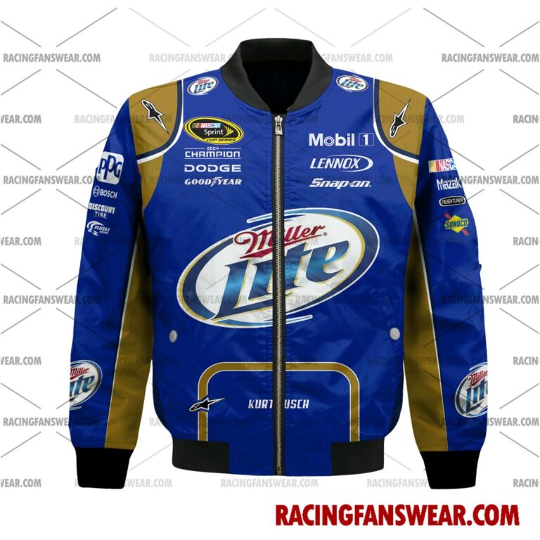 Nascar store - Loyal fans of Kurt Busch's Bomber Jacket,Unisex Thick Coat,Unisex Sleeveless Hoodie,Unisex Hooded T-Shirt,Kid Sleeveless Hoodie,Kid Hooded T-Shirts,Kid Thick Coat:vintage nascar racing suit,uniform,apparel,shirts,merch,hoodie,jackets,shorts,sweatshirt,outfits,clothes