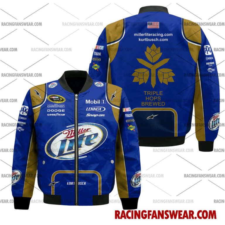 Nascar store - Loyal fans of Kurt Busch's Bomber Jacket,Unisex Thick Coat,Unisex Sleeveless Hoodie,Unisex Hooded T-Shirt,Kid Sleeveless Hoodie,Kid Hooded T-Shirts,Kid Thick Coat:vintage nascar racing suit,uniform,apparel,shirts,merch,hoodie,jackets,shorts,sweatshirt,outfits,clothes