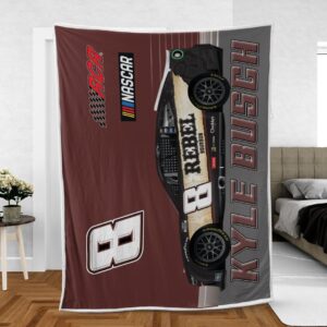 Kyle Busch Nascar Racing 2024 Richard Childress Racing Rebel Bourbon Carpet Living Room Area Rugs Doormats Blanket Flag Home 10 Nascar store - Loyal fans of Kyle Busch's Rug,Doormat,Blanket Microfiber Fleece,Blanket Premium Sherpa,House Flag:vintage nascar racing suit,uniform,apparel,shirts,merch,hoodie,jackets,shorts,sweatshirt,outfits,clothes