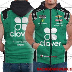 Kyle Larson Nascar Racing 2020 Clover Uniform Apparel Clothes Bomber Thick Coat Sleeveless Hoodie Hooded T-Shirt 4 Nascar store - Loyal fans of Kyle Larson's Bomber Jacket,Unisex Thick Coat,Unisex Sleeveless Hoodie,Unisex Hooded T-Shirt,Kid Sleeveless Hoodie,Kid Hooded T-Shirts,Kid Thick Coat:vintage nascar racing suit,uniform,apparel,shirts,merch,hoodie,jackets,shorts,sweatshirt,outfits,clothes