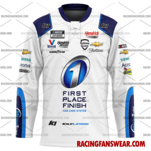 Kyle Larson Nascar Racing 2021 First Place Finish Uniform Apparel Clothes Baseball Jersey Hockey Jersey 3 Nascar store - Loyal fans of Kyle Larson's Unisex Baseball Jerseys,Kid Baseball Jerseys,Youth Baseball Jerseys,Men's Hockey Jerseys,WoMen's Hockey Jerseys,Youth's Hockey Jerseys:vintage nascar racing suit,uniform,apparel,shirts,merch,hoodie,jackets,shorts,sweatshirt,outfits,clothes