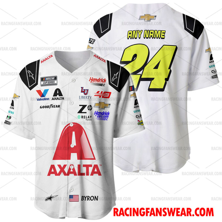 William Byron Nascar Racing 2024 Hendrick Motorsports Axalta Customize ...