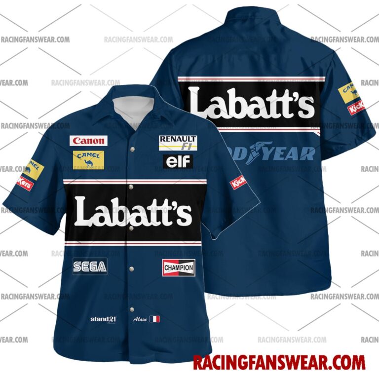 Formula One store - Loyal fans of Alain Prost's Unisex Hawaiian Shirt,Unisex Polo Shirt,Kid Hawaiian Shirt,Kid Polo Shirt:vintage formula one racing suit,uniform,apparel,shirts,merch,hoodie,jackets,shorts,sweatshirt,outfits,clothes