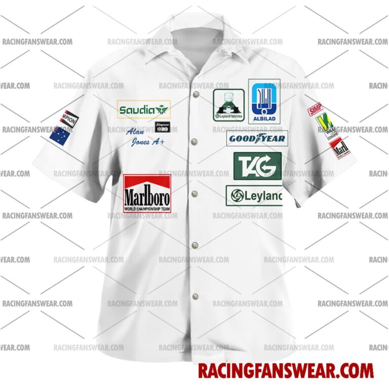 Formula One store - Loyal fans of Alan Jones's Unisex Hawaiian Shirt,Unisex Polo Shirt,Kid Hawaiian Shirt,Kid Polo Shirt:vintage formula one racing suit,uniform,apparel,shirts,merch,hoodie,jackets,shorts,sweatshirt,outfits,clothes