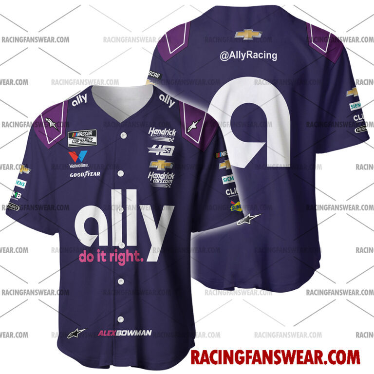 Nascar store - Loyal fans of Alex Bowman's Men's Baseball Jersey,Women's Baseball Jersey,Kid's Baseball Jersey,Men's Hockey Jerseys,WoMen's Hockey Jerseys,Youth's Hockey Jerseys:vintage nascar racing suit,uniform,apparel,shirts,merch,hoodie,jackets,shorts,sweatshirt,outfits,clothes