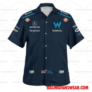 Alexander Albon Formula One 2023 Racing Uniform Apparel Clothes Hawaiian Polo Shirts 1 Formula One store - Loyal fans of Alexander Albon's Unisex Hawaiian Shirt,Unisex Polo Shirt,Kid Hawaiian Shirt,Kid Polo Shirt:vintage formula one racing suit,uniform,apparel,shirts,merch,hoodie,jackets,shorts,sweatshirt,outfits,clothes