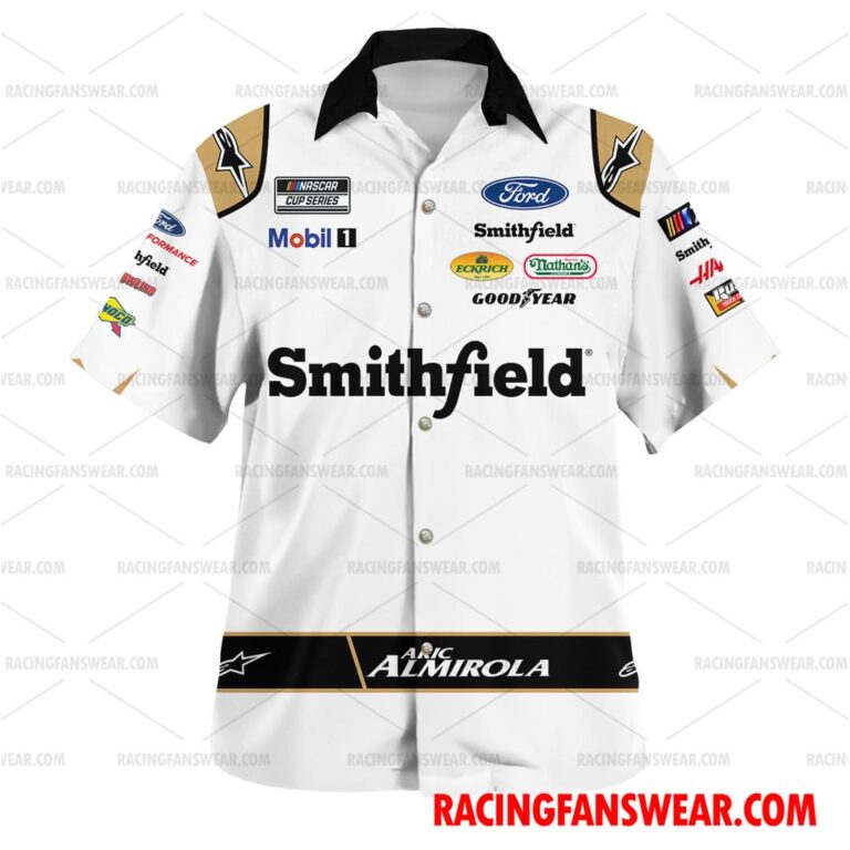 Nascar store - Loyal fans of Aric Almirola's Unisex Hawaiian Shirt,Unisex Polo Shirt,Kid Hawaiian Shirt,Kid Polo Shirt:vintage nascar racing suit,uniform,apparel,shirts,merch,hoodie,jackets,shorts,sweatshirt,outfits,clothes