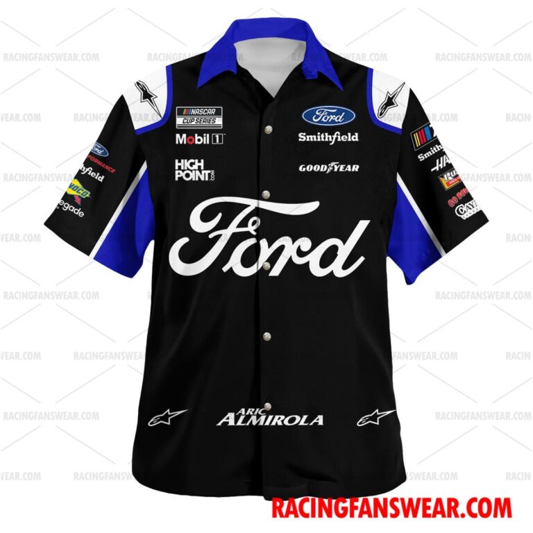 Nascar store - Loyal fans of Aric Almirola's Unisex Hawaiian Shirt,Unisex Polo Shirt,Kid Hawaiian Shirt,Kid Polo Shirt:vintage nascar racing suit,uniform,apparel,shirts,merch,hoodie,jackets,shorts,sweatshirt,outfits,clothes