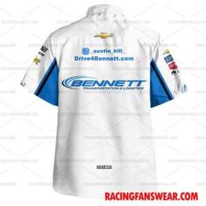 Austin Hill Nascar Racing 2023 Uniform Apparel Clothes Hawaiian Polo Shirts 2 Nascar store - Loyal fans of Austin Hill's Unisex Hawaiian Shirt,Unisex Polo Shirt,Kid Hawaiian Shirt,Kid Polo Shirt:vintage nascar racing suit,uniform,apparel,shirts,merch,hoodie,jackets,shorts,sweatshirt,outfits,clothes