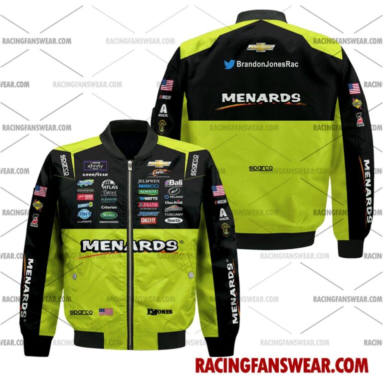 Nascar store - Loyal fans of Brandon Jones's Bomber Jacket,Unisex Thick Coat,Unisex Sleeveless Hoodie,Unisex Hooded T-Shirt,Kid Sleeveless Hoodie,Kid Hooded T-Shirts,Kid Thick Coat:vintage nascar racing suit,uniform,apparel,shirts,merch,hoodie,jackets,shorts,sweatshirt,outfits,clothes