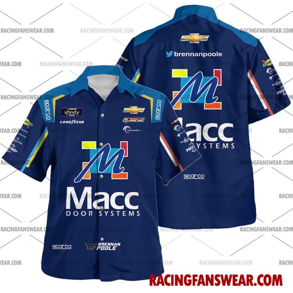 Brennan Poole Nascar Racing 2024 Alpha Prime Racing MACC Uniform ...