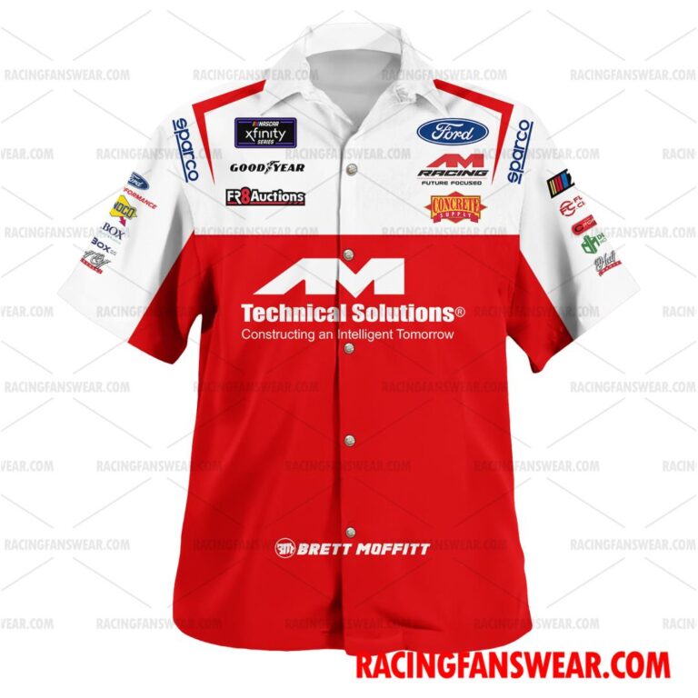 Nascar store - Loyal fans of Brett Moffitt's Unisex Hawaiian Shirt,Unisex Polo Shirt,Kid Hawaiian Shirt,Kid Polo Shirt:vintage nascar racing suit,uniform,apparel,shirts,merch,hoodie,jackets,shorts,sweatshirt,outfits,clothes