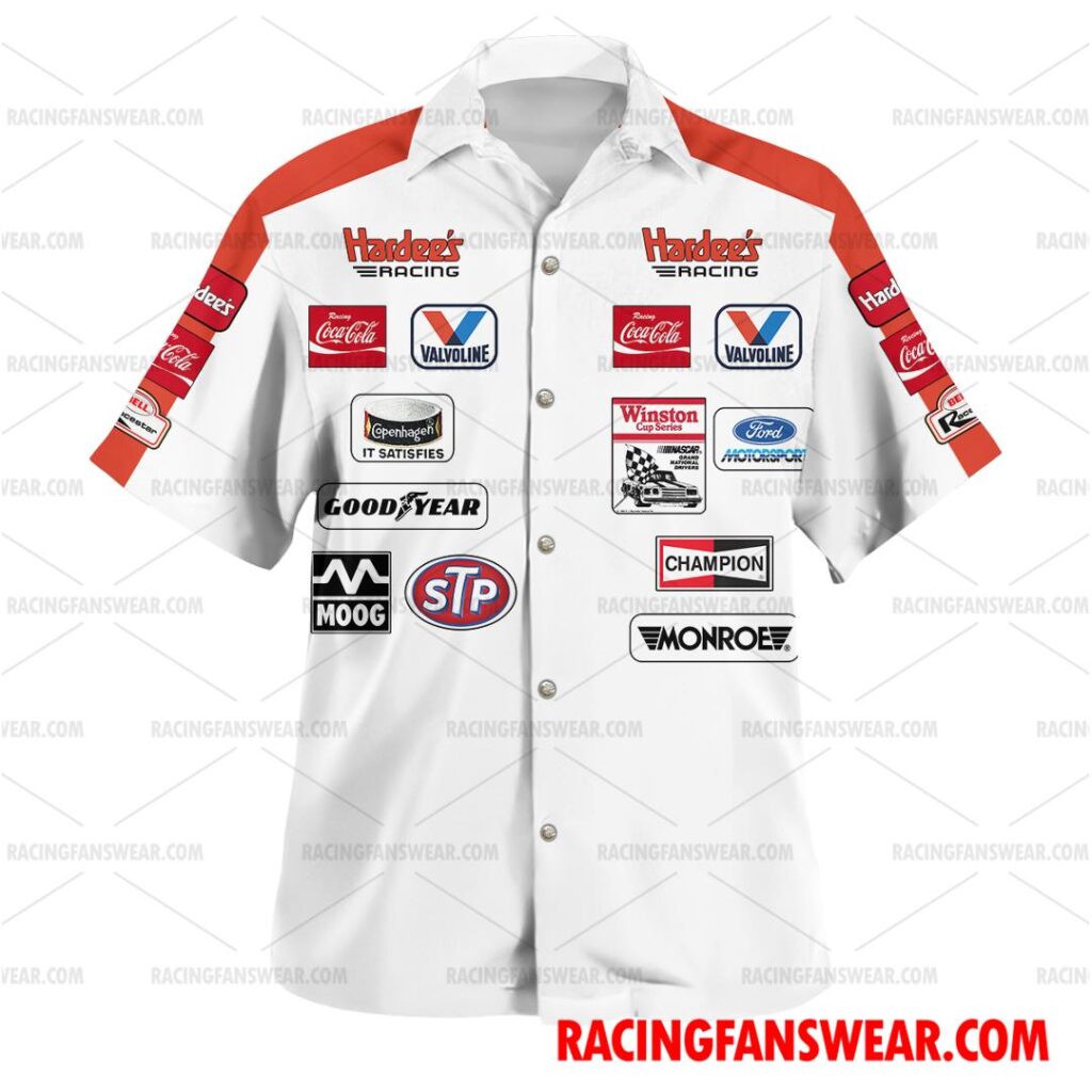 Cale Yarborough Nascar 1985 Racing Uniform Apparel Clothes Hawaiian ...