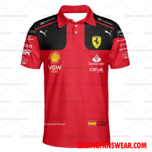 Carlos Sainz Formula One 2023 Racing Uniform Apparel Clothes Hawaiian Polo Shirts 4 Formula One store - Loyal fans of Carlos Sainz's Unisex Hawaiian Shirt,Unisex Polo Shirt,Kid Hawaiian Shirt,Kid Polo Shirt:vintage formula one racing suit,uniform,apparel,shirts,merch,hoodie,jackets,shorts,sweatshirt,outfits,clothes