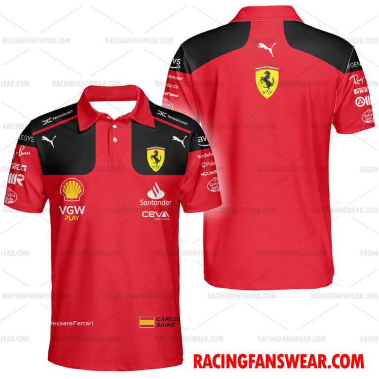 Formula One store - Loyal fans of Carlos Sainz's Unisex Hawaiian Shirt,Unisex Polo Shirt,Kid Hawaiian Shirt,Kid Polo Shirt:vintage formula one racing suit,uniform,apparel,shirts,merch,hoodie,jackets,shorts,sweatshirt,outfits,clothes