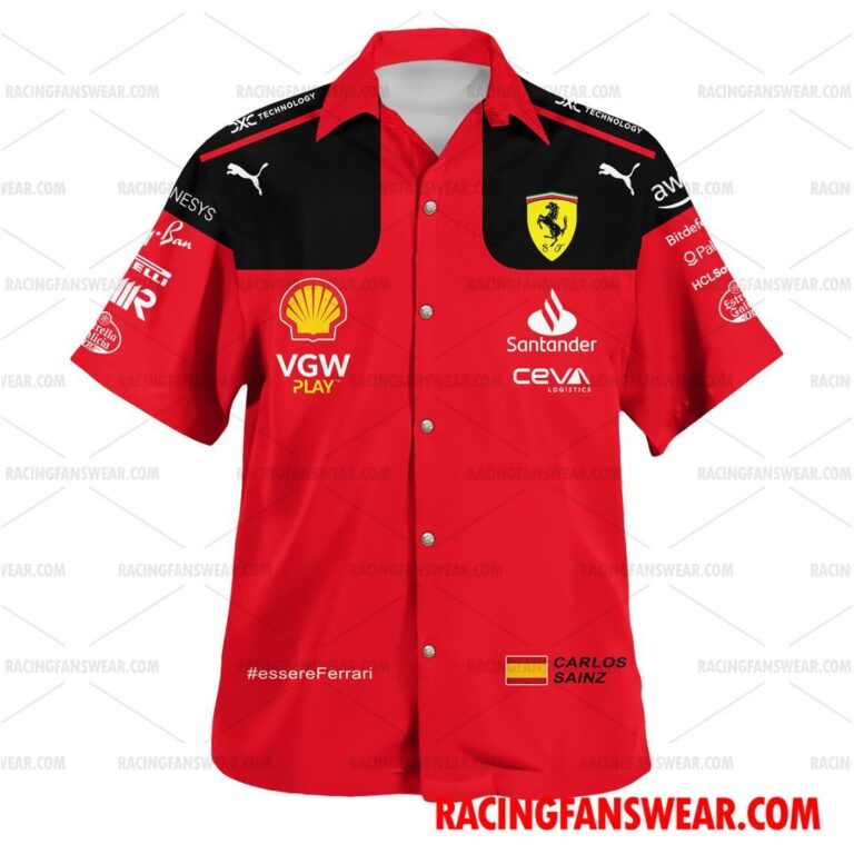 Formula One store - Loyal fans of Carlos Sainz's Unisex Hawaiian Shirt,Unisex Polo Shirt,Kid Hawaiian Shirt,Kid Polo Shirt:vintage formula one racing suit,uniform,apparel,shirts,merch,hoodie,jackets,shorts,sweatshirt,outfits,clothes