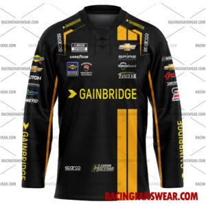 Carson Hocevar Nascar Racing 2024 Spire Motorsports Gainbridge Uniform Apparel Clothes Baseball Jersey Hockey Jersey 3 Nascar store - Loyal fans of Carson Hocevar's Men's Baseball Jersey,Women's Baseball Jersey,Kid's Baseball Jersey,Men's Hockey Jerseys,WoMen's Hockey Jerseys,Youth's Hockey Jerseys:vintage nascar racing suit,uniform,apparel,shirts,merch,hoodie,jackets,shorts,sweatshirt,outfits,clothes