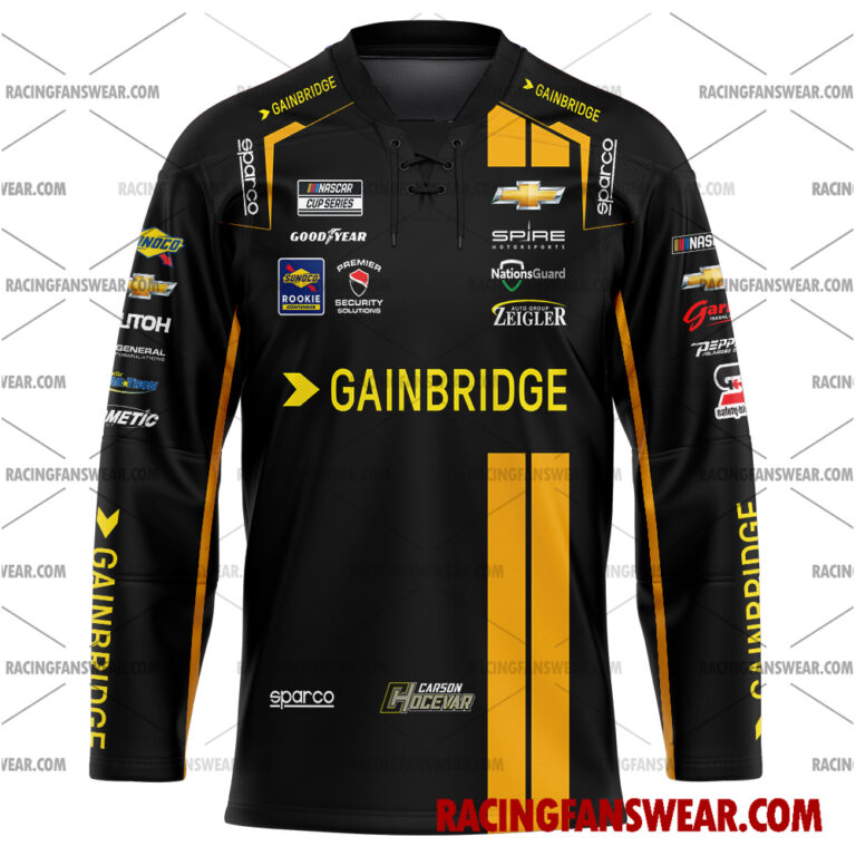 Nascar store - Loyal fans of Carson Hocevar's Men's Baseball Jersey,Women's Baseball Jersey,Kid's Baseball Jersey,Men's Hockey Jerseys,WoMen's Hockey Jerseys,Youth's Hockey Jerseys:vintage nascar racing suit,uniform,apparel,shirts,merch,hoodie,jackets,shorts,sweatshirt,outfits,clothes