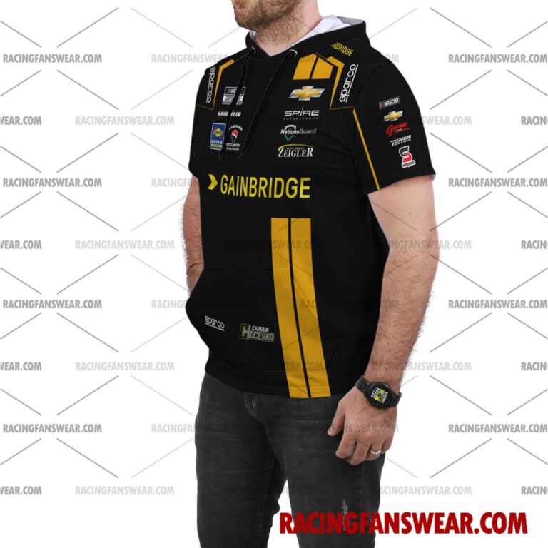 Nascar store - Loyal fans of Carson Hocevar's Bomber Jacket,Unisex Thick Coat,Unisex Sleeveless Hoodie,Unisex Hooded T-Shirt,Kid Sleeveless Hoodie,Kid Hooded T-Shirts,Kid Thick Coat:vintage nascar racing suit,uniform,apparel,shirts,merch,hoodie,jackets,shorts,sweatshirt,outfits,clothes