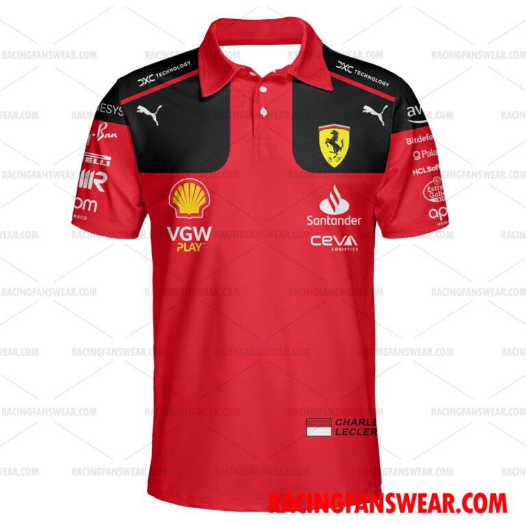 Formula One store - Loyal fans of Charles Leclerc's Unisex Hawaiian Shirt,Unisex Polo Shirt,Kid Hawaiian Shirt,Kid Polo Shirt:vintage formula one racing suit,uniform,apparel,shirts,merch,hoodie,jackets,shorts,sweatshirt,outfits,clothes