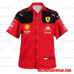 Charles Leclerc Formula One 2023 Racing Uniform Apparel Clothes Hawaiian Polo Shirts 1 Formula One store - Loyal fans of Charles Leclerc's Unisex Hawaiian Shirt,Unisex Polo Shirt,Kid Hawaiian Shirt,Kid Polo Shirt:vintage formula one racing suit,uniform,apparel,shirts,merch,hoodie,jackets,shorts,sweatshirt,outfits,clothes