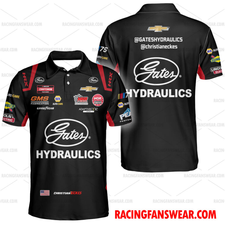 Christian Eckes Nascar Racing 2023 Uniform Apparel Clothes Hawaiian ...