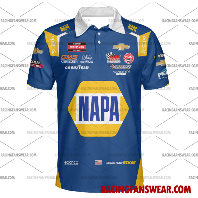 Nascar store - Loyal fans of Christian Eckes's Unisex Hawaiian Shirt,Unisex Polo Shirt,Kid Hawaiian Shirt,Kid Polo Shirt:vintage nascar racing suit,uniform,apparel,shirts,merch,hoodie,jackets,shorts,sweatshirt,outfits,clothes