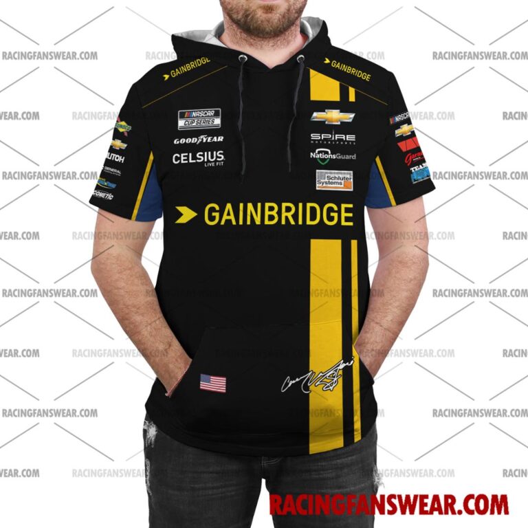 Nascar store - Loyal fans of Corey Lajoie's Bomber Jacket,Unisex Thick Coat,Unisex Sleeveless Hoodie,Unisex Hooded T-Shirt,Kid Sleeveless Hoodie,Kid Hooded T-Shirts,Kid Thick Coat:vintage nascar racing suit,uniform,apparel,shirts,merch,hoodie,jackets,shorts,sweatshirt,outfits,clothes