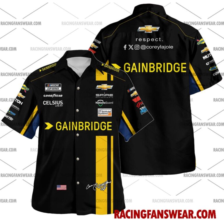 Nascar store - Loyal fans of Corey Lajoie's Unisex Hawaiian Shirt,Unisex Polo Shirt,Kid Hawaiian Shirt,Kid Polo Shirt:vintage nascar racing suit,uniform,apparel,shirts,merch,hoodie,jackets,shorts,sweatshirt,outfits,clothes