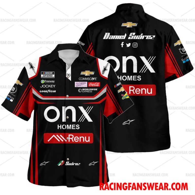 Nascar store - Loyal fans of Daniel Suarez's Unisex Hawaiian Shirt,Unisex Polo Shirt,Kid Hawaiian Shirt,Kid Polo Shirt:vintage nascar racing suit,uniform,apparel,shirts,merch,hoodie,jackets,shorts,sweatshirt,outfits,clothes