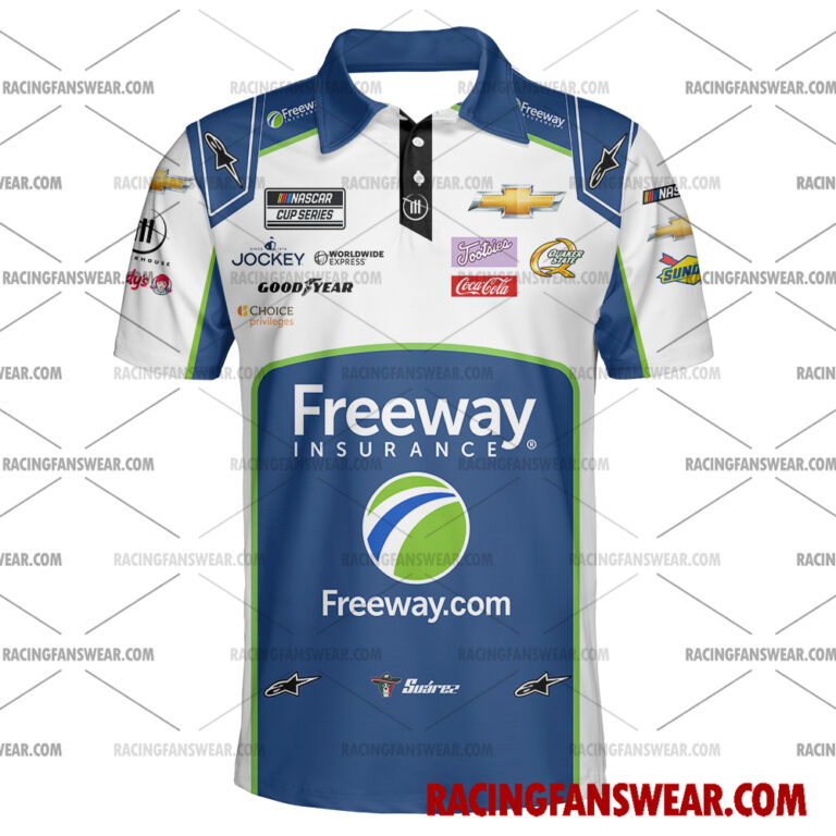 Nascar store - Loyal fans of Daniel Suarez's Unisex Hawaiian Shirt,Unisex Polo Shirt,Kid Hawaiian Shirt,Kid Polo Shirt:vintage nascar racing suit,uniform,apparel,shirts,merch,hoodie,jackets,shorts,sweatshirt,outfits,clothes