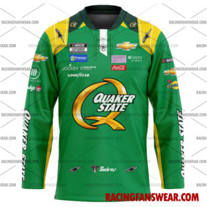 Daniel Suarez Nascar Racing 2024 Trackhouse Racing Quaker State Uniform Apparel Clothes Baseball Jersey Hockey Jersey 3 Nascar store - Loyal fans of Daniel Suarez's Men's Baseball Jersey,Women's Baseball Jersey,Kid's Baseball Jersey,Men's Hockey Jerseys,WoMen's Hockey Jerseys,Youth's Hockey Jerseys:vintage nascar racing suit,uniform,apparel,shirts,merch,hoodie,jackets,shorts,sweatshirt,outfits,clothes