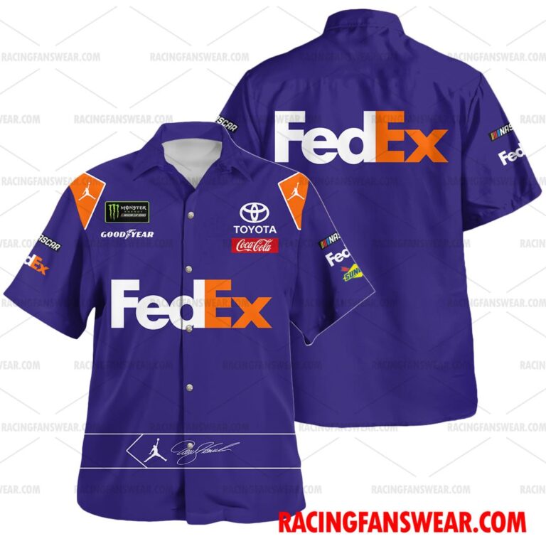 Nascar store - Loyal fans of Denny Hamlin's Unisex Hawaiian Shirt,Unisex Polo Shirt,Kid Hawaiian Shirt,Kid Polo Shirt:vintage nascar racing suit,uniform,apparel,shirts,merch,hoodie,jackets,shorts,sweatshirt,outfits,clothes