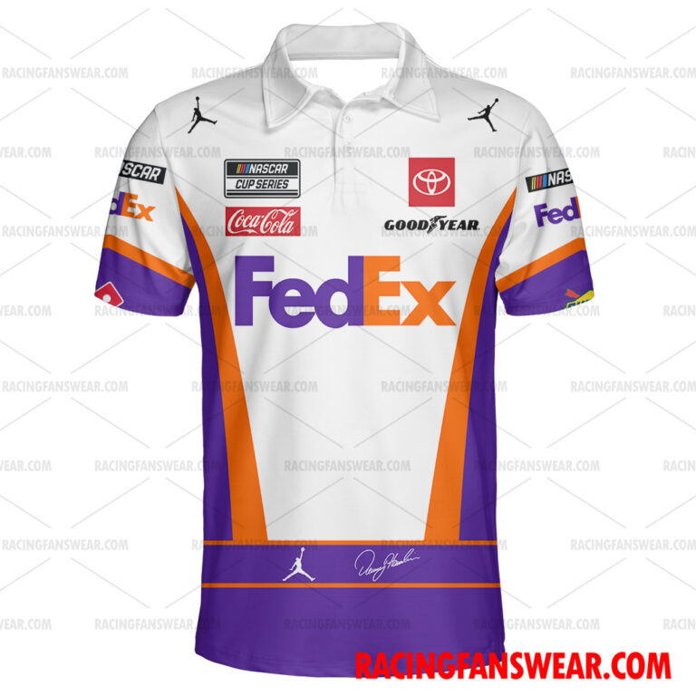 Nascar store - Loyal fans of Denny Hamlin's Unisex Hawaiian Shirt,Unisex Polo Shirt,Kid Hawaiian Shirt,Kid Polo Shirt:vintage nascar racing suit,uniform,apparel,shirts,merch,hoodie,jackets,shorts,sweatshirt,outfits,clothes