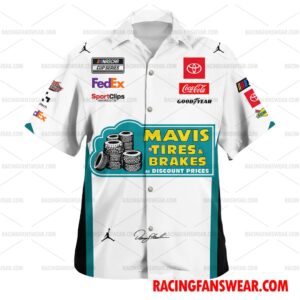Denny Hamlin Nascar 2023 Racing Uniform Apparel Clothes Hawaiian Polo Shirts 1 Nascar store - Loyal fans of Denny Hamlin's Unisex Hawaiian Shirt,Unisex Polo Shirt,Kid Hawaiian Shirt,Kid Polo Shirt:vintage nascar racing suit,uniform,apparel,shirts,merch,hoodie,jackets,shorts,sweatshirt,outfits,clothes