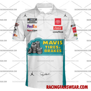 Denny Hamlin Nascar Racing 2024 Joe Gibbs Racing Mavis Uniform Apparel Clothes Hawaiian Polo Shirts 4 Nascar store - Loyal fans of Denny Hamlin's Unisex Hawaiian Shirt,Unisex Polo Shirt,Kid Hawaiian Shirt,Kid Polo Shirt:vintage nascar racing suit,uniform,apparel,shirts,merch,hoodie,jackets,shorts,sweatshirt,outfits,clothes