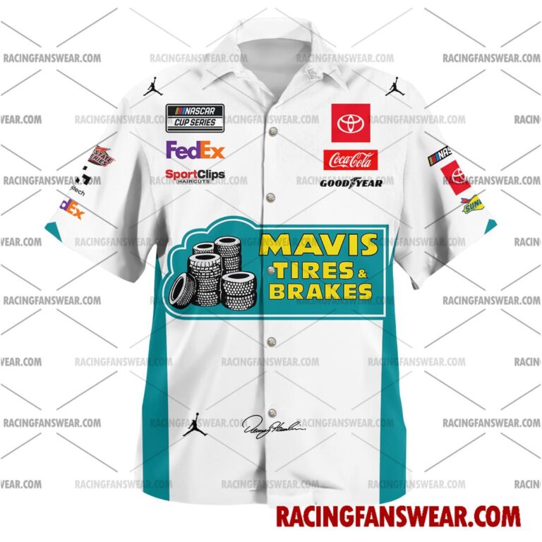 Nascar store - Loyal fans of Denny Hamlin's Unisex Hawaiian Shirt,Unisex Polo Shirt,Kid Hawaiian Shirt,Kid Polo Shirt:vintage nascar racing suit,uniform,apparel,shirts,merch,hoodie,jackets,shorts,sweatshirt,outfits,clothes